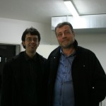 Con Massimo Carlotto